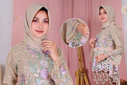 Paling Inspiratif Model Kebaya Brokat Model Baju Pesta Terbaru 2020