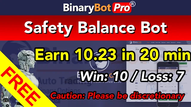 Safety Balance Bot | Binary Bot | Free Download