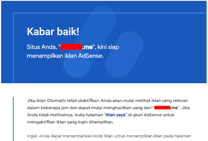 Cara Tambah Situs di AdSense Langsung Disetujui Menampilkan Iklan