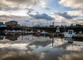 Photo of more reflections at Maryport Marina