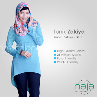 Jual Tunik Jersey - Kualitas Premium by naja the label 