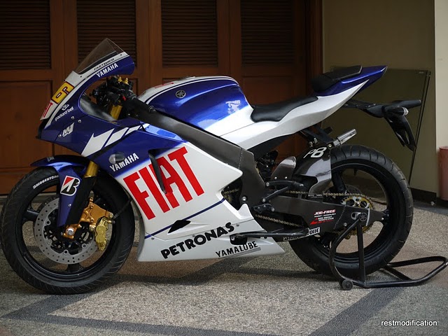 motor modifikasi yamaha vixion terkeren