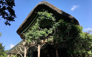 Balcony details of the Swiss Cottage near Cahir, County Tiperary, Ireland