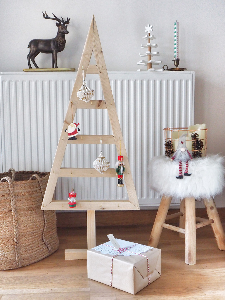 Do-it-yourself - sapin de Noël d'inspiration scandinave