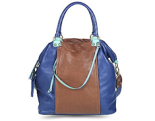 hayden harnett tamasin tote in blueberry colorblock