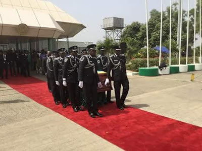  Parade Of Honour Of Late Dr. Alex Ekwueme ─ Photos