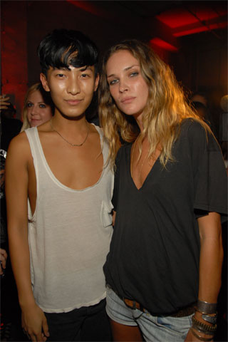 erin wasson style. with his muse, Erin Wasson