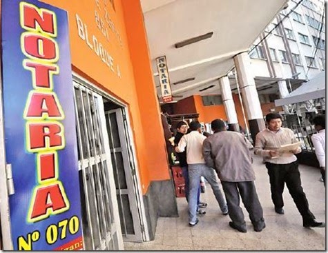 Funciones de los Notarios en Bolivia