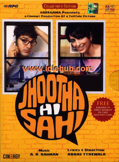 Jhootha Hi Sahi (2010) Hindi Movie Mp3 Songs Download stills photos cd covers posters wallpapers