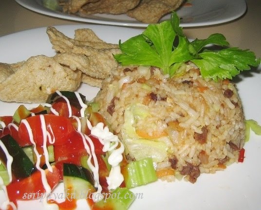 My Kuali: Nasi goreng daging