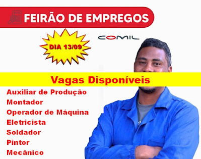 Fabricante de ônibus Comil faz Feirão de Empregos