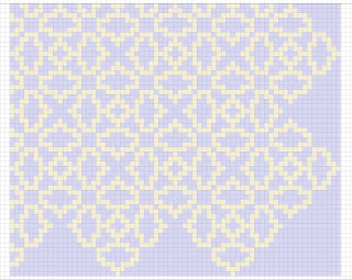 flower free cross stitch pattern