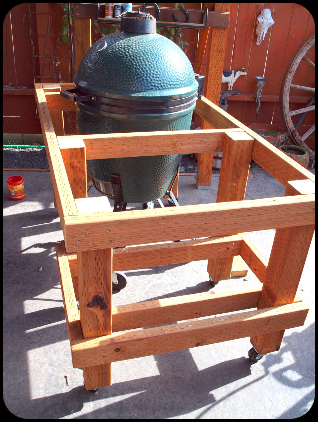 Big Green Egg Table Plans Extra Large PDF Woodworking