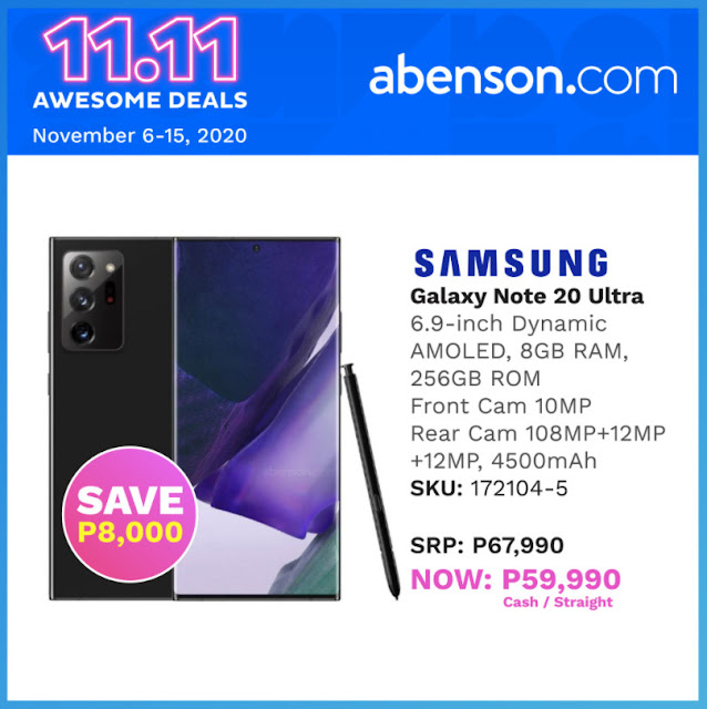 Abenson.com Samsung Galaxy Note20 Ultra