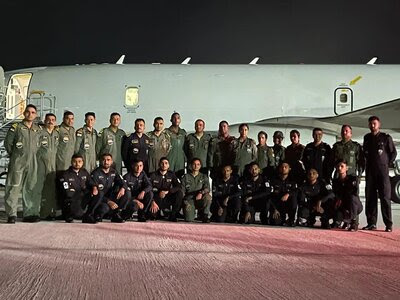 Indian Navy's P8I aircraft reaches Guam for Exercise Sea Dragon