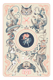 Alice's Adventures In Wonderland Regular Edition Screen Print by Jonathan Burton x Mad Duck Posters