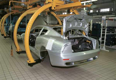 Maserati factory Italy