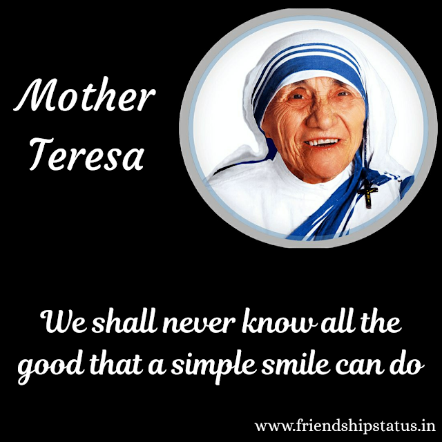 Mother Teresa Quotes in English