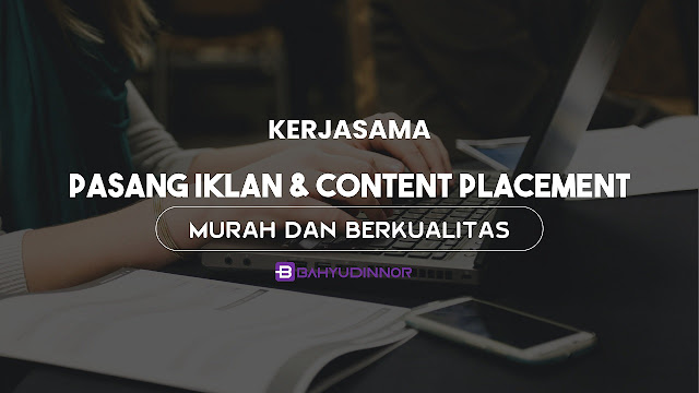 Pasang Iklan dan Content Placement