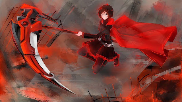 Ruby Rose High Caliber Sniper Scythe a267