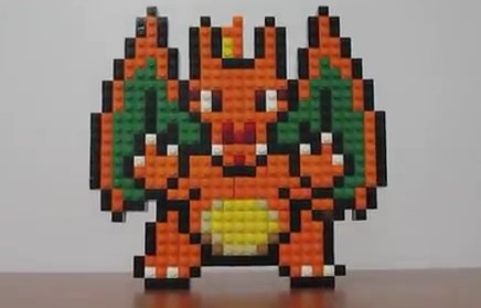 レゴで作るポケモンのリザードン レゴ動画