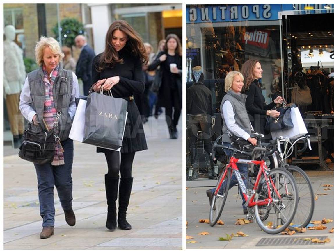 Kate Middleton, Duchess of Cambridge, Shops Zara on the King's Road
