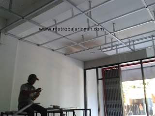  CARA  HEMAT MEMASANG  PLAFON  ANDA METRO TRUSS ALUMINIUM