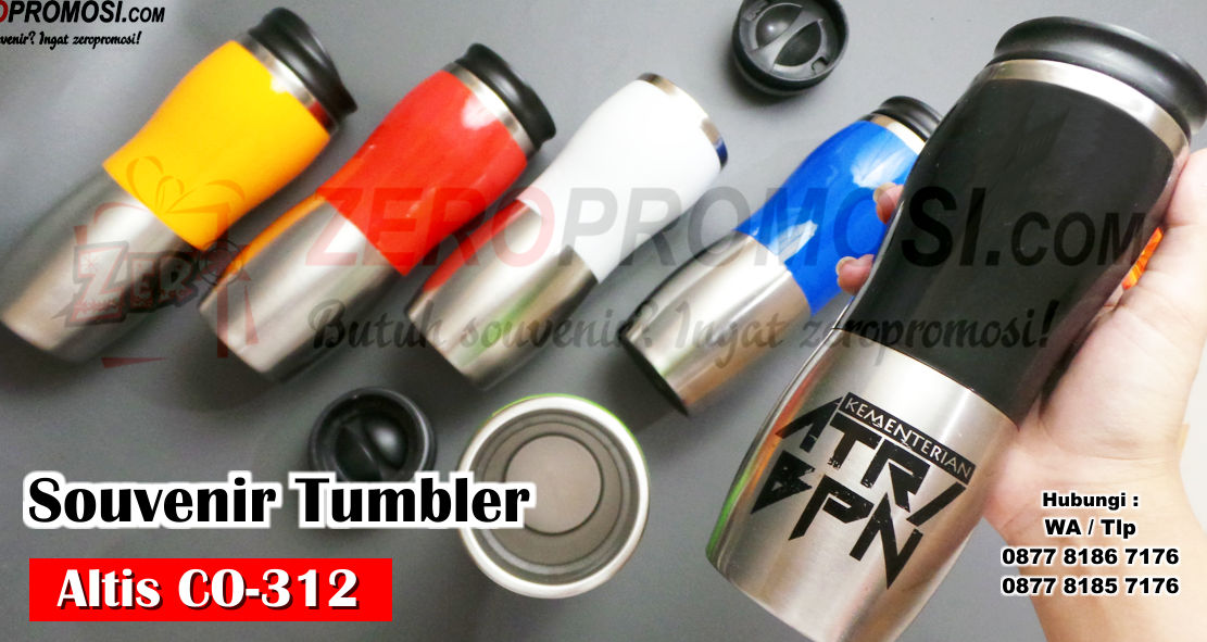 Tumbler sport stainless Altis promosi, Souvenir Tumbler Stainless Altis CO-312, Tumbler Sport Stainless, Souvenir Tumbler sport Alumunium