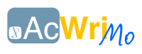 AcWriMo 2013 logo