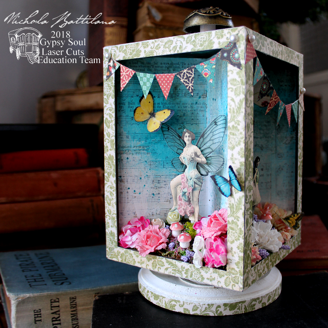 Floral Fairy Dimensional Diorama - gslcuts.com Nichola Battilana