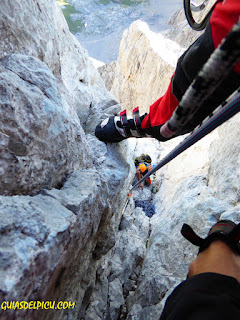 Guia de alta montaña Fernando Calvo , guiasdelpicu.com picos de europa escaladas al naranjo