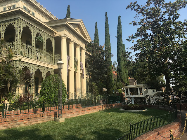 Haunted Mansion Exterior Disneyland