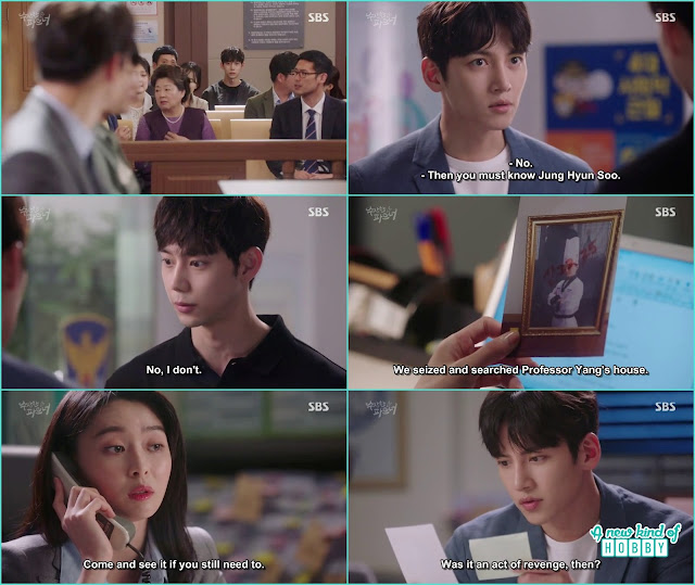yoo jung showed the portrait of chef yang house to ji wook - Suspicious Partner: Episode 15 & 16 korean drama