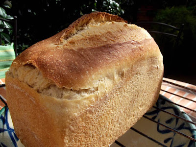 Pan de leche con masa madre en molde