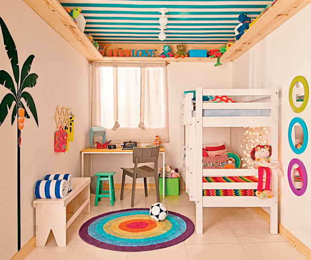 DORMITORIO PEQUEÑO PARA NIÑO Y NIÑA