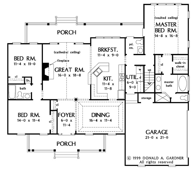 <b>แบบบ้านชั้นเดียว 3 ห้องนอน</b>