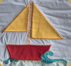 Quilt - boat