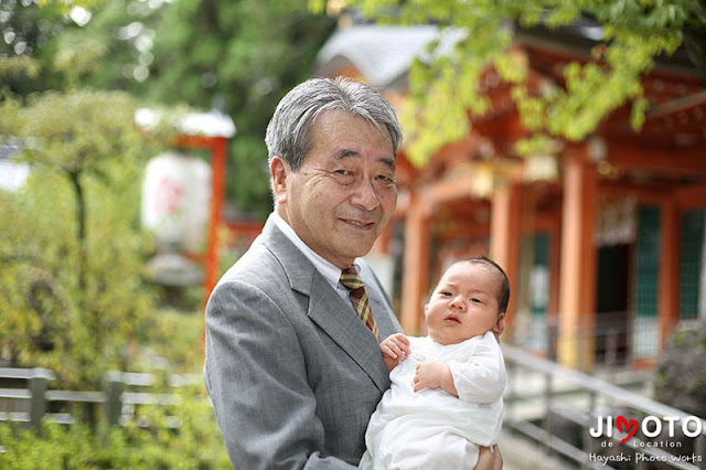 長岡天満宮でお宮参り出張撮影