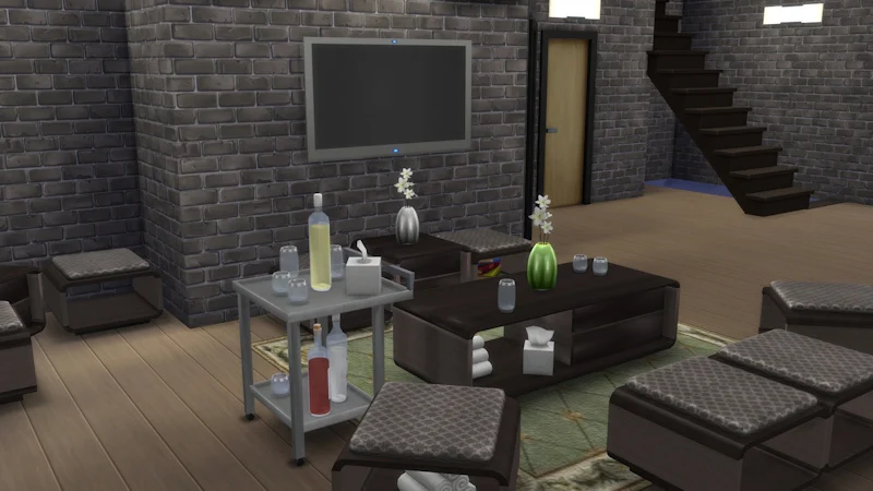 The Sims 4 Living Room