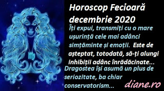 Horoscop Fecioară decembrie 2020