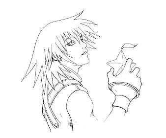 #1 Riku Coloring Page