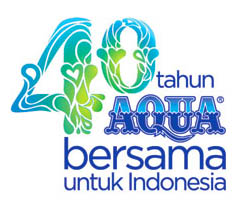 Meluncur Logo  Baru AQUA  di Usianya ke 40 Tahun 