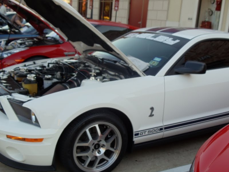 One of the Shelbytuned Mustangs was the Shelby GT500