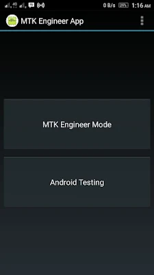 Update MTK Engineer App Version 1.3 available for Android 7.0 Nougat