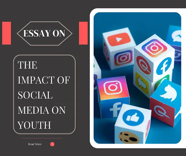 Image displaying an essay discussing the effects of social media on the younger generation