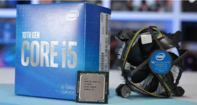'Core i5 10400' is Intel's new tenth generation processor.