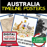 World Geography Activities, Timeline Activities, Learned Lessons