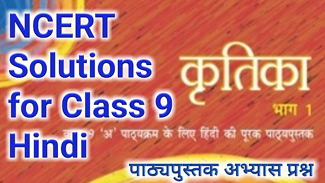 NCERT Solutions for Class 9 Hindi  Kritika Chapter 1 इस जल प्रलय में