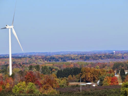 view from Mason County Michigan High Point