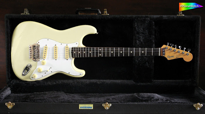 Squier System I Stratocaster in Olympic White finish